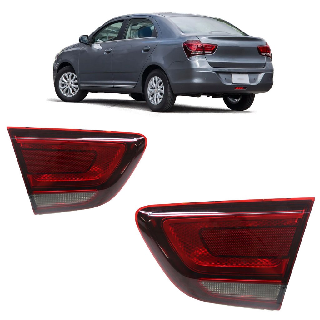 Lanterna Traseira Cobalt 2017 2018 2019 2020 2021 2022 Bicolor Lente Estriada Acrilico em Oferta na Shopee