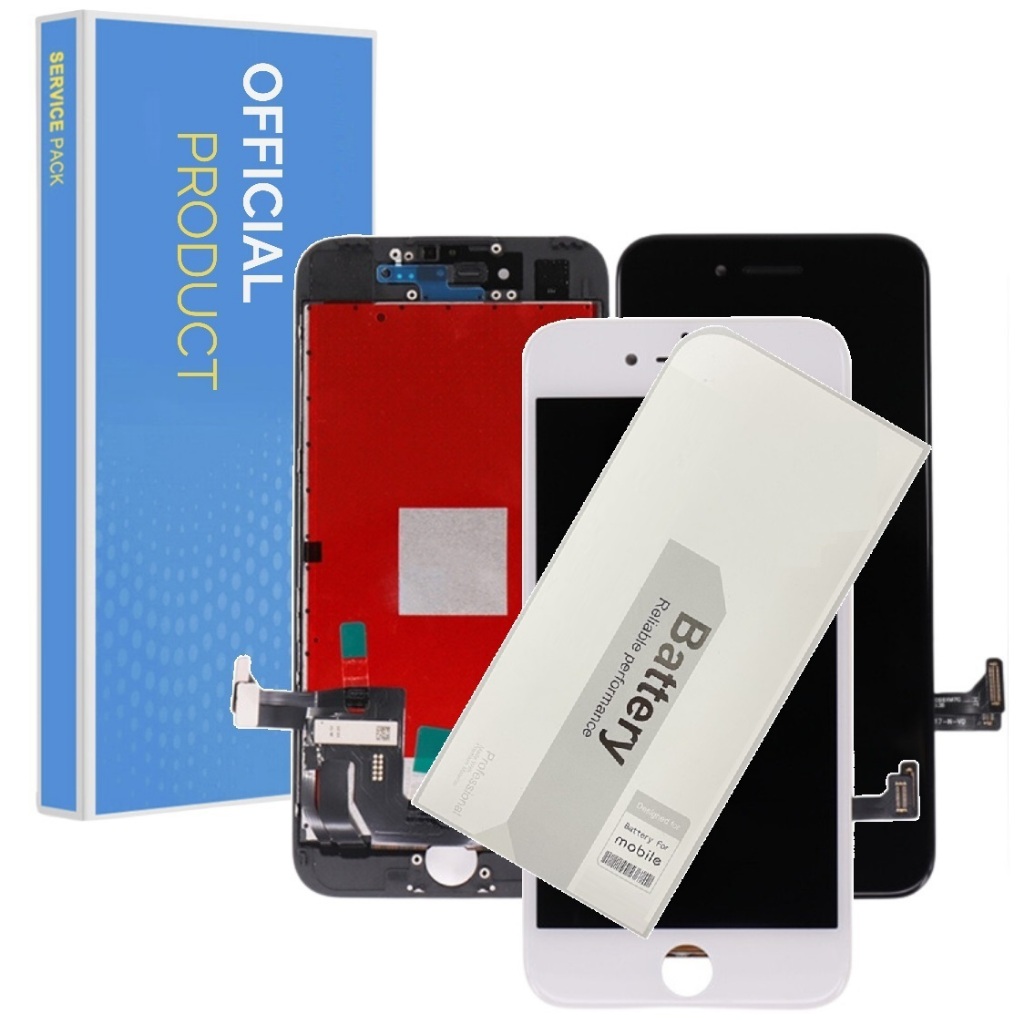 Tela Frontal Touch Display Compatível iPhone 7 Plus A1784 A1661 + Battria + 1 Ano Garantia!