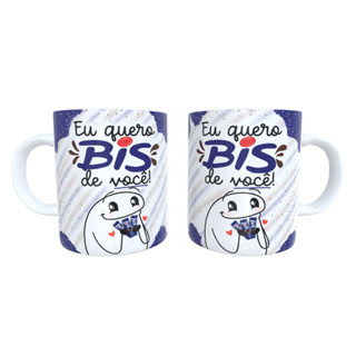 Caneca Personalizada Quero Bis de Você Presente