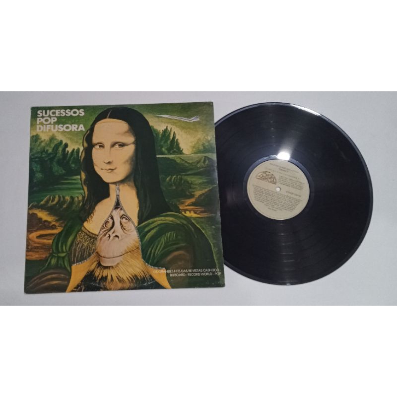 LP Vinil- Sucessos Pop Difusora - Os Grandes Hits das Revistas - Cash Box - Billboard - Record World - Pop