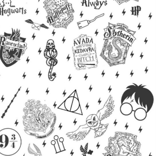 Papel de Parede Adesivo Autocolante Quarto Harry Potter 1,00m em Oferta na Shopee