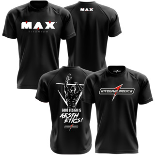 Kit 2 Camisas Integralmedica ZYZZ e Max Titanium - Preta Academia Treino Esportiva em Oferta na Shopee