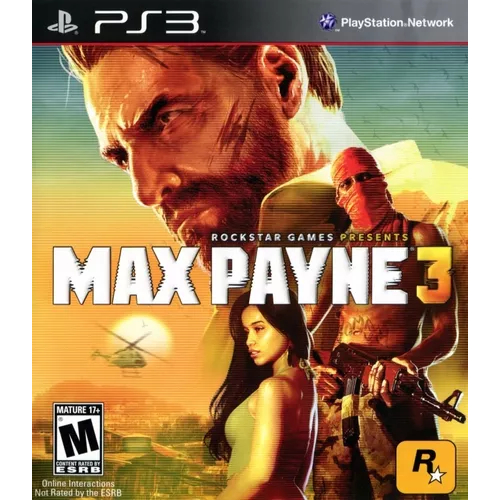 Jogo Max Payne 3 - Usado - Ps3 - Midia Fisica