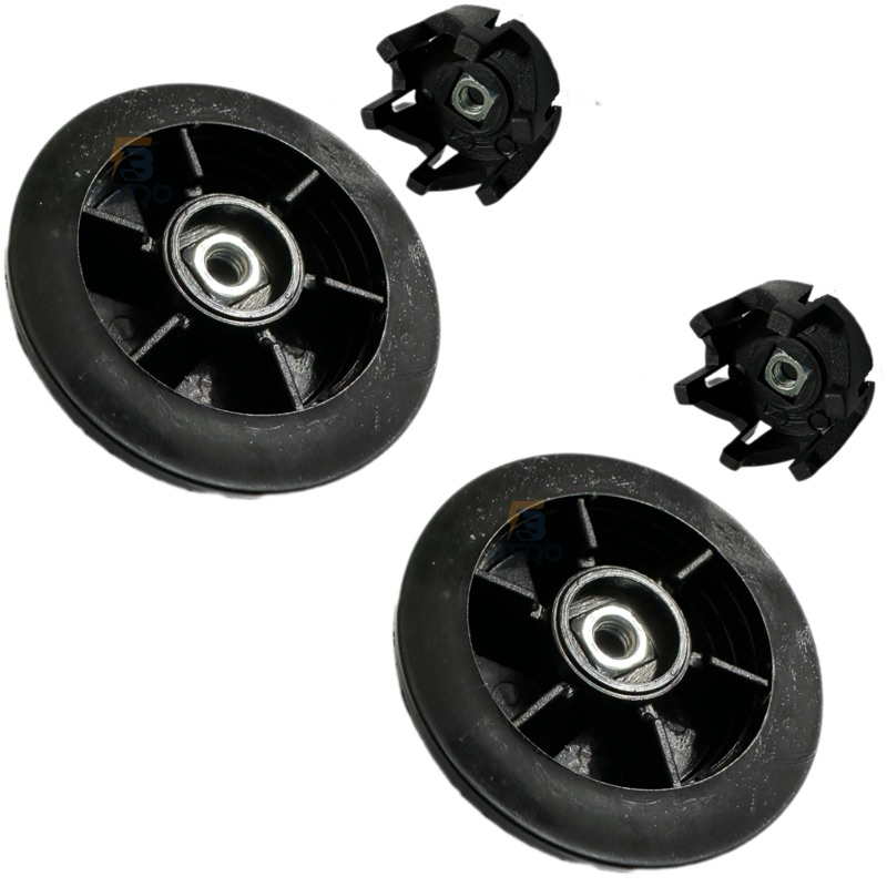 Kit 2 Arraste do Copo e do Motor Liquidificador Oster Oliq601 Oliq605 Oliq610 Oliq615 ( Pretos )