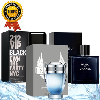 Kit c/ 03 Perfumes Masculinos 100 Ml Perfumes Importados Fragrancias Masculinas