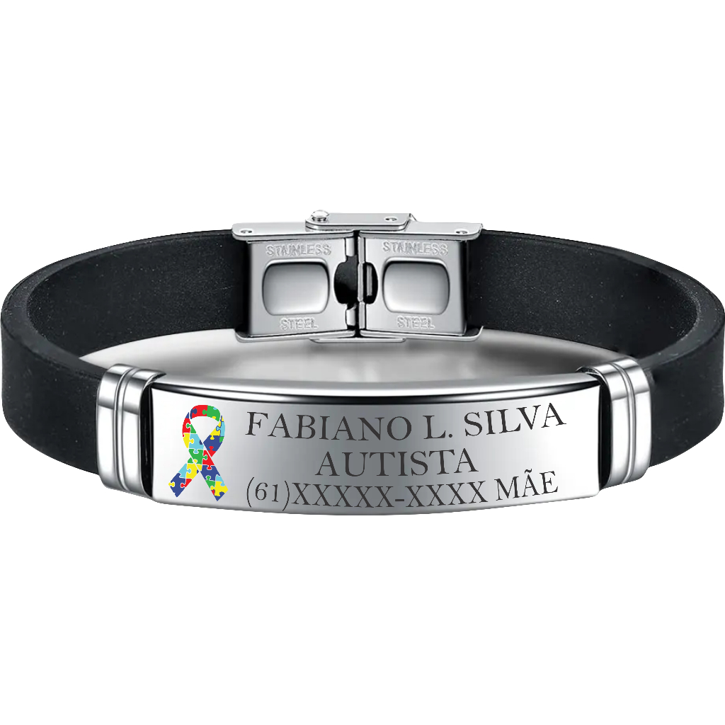 Pulseira Identificação para AUTISTA