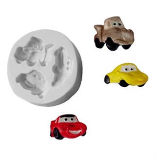 Molde de Silicone: Carros Pixar Pasta Americana Biscuit Resina em Oferta na Shopee