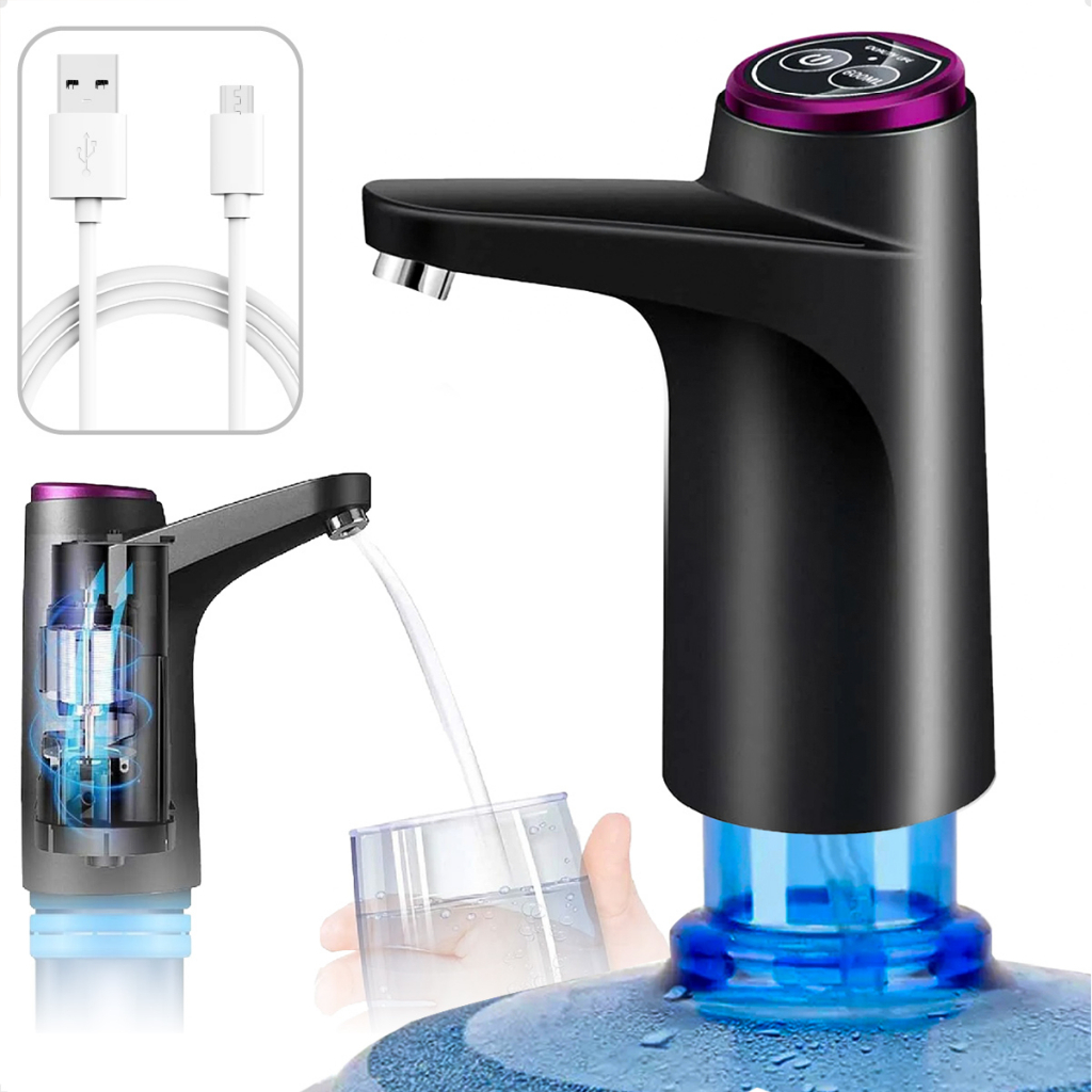 Bebedouro Bomba Elétrica Garrafão Galão Água Recarregável compativel com galão de 20L em Oferta na Shopee