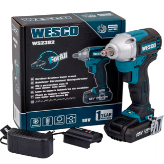 Chave Impacto Bateria 18v Brushless 300nm 30kgf Ws2382 Mecânico Serviço Pesado Torx Torque - WESCO em Oferta na Shopee