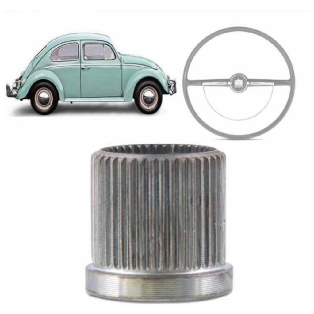 Bucha Redutora Estriada Volante Kombi Brasilia Variant TL Karmann Guia Fusca