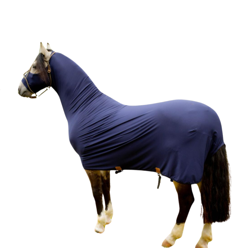 Capa Leg Azul Marinho para Cavalos São Pedro