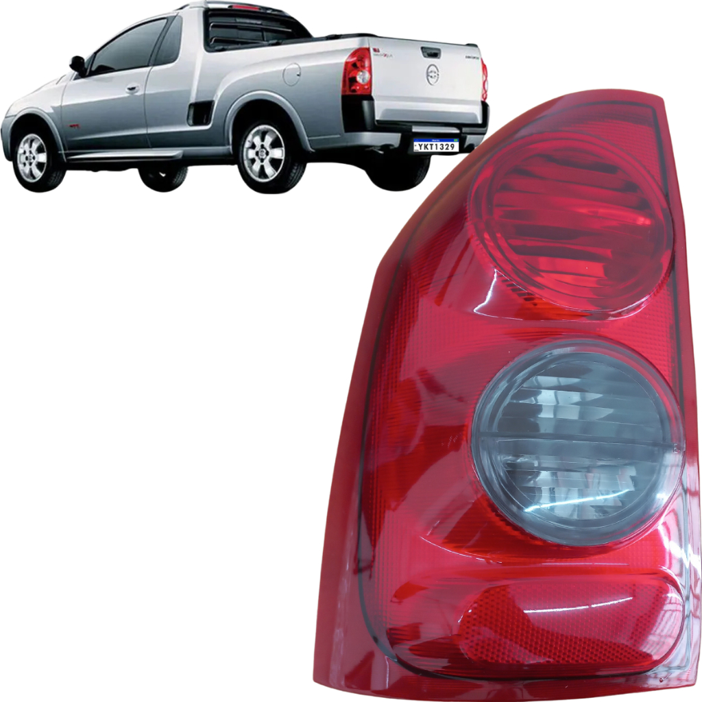 Lanterna Traseira Esquerda HT Fumê Montana 2004 até 2009 em Oferta na Shopee