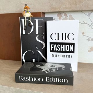 Livro Falso Decorativo Design Clean Fake Kit 3 Caixa Organizadora Porta Objetos em Oferta na Shopee