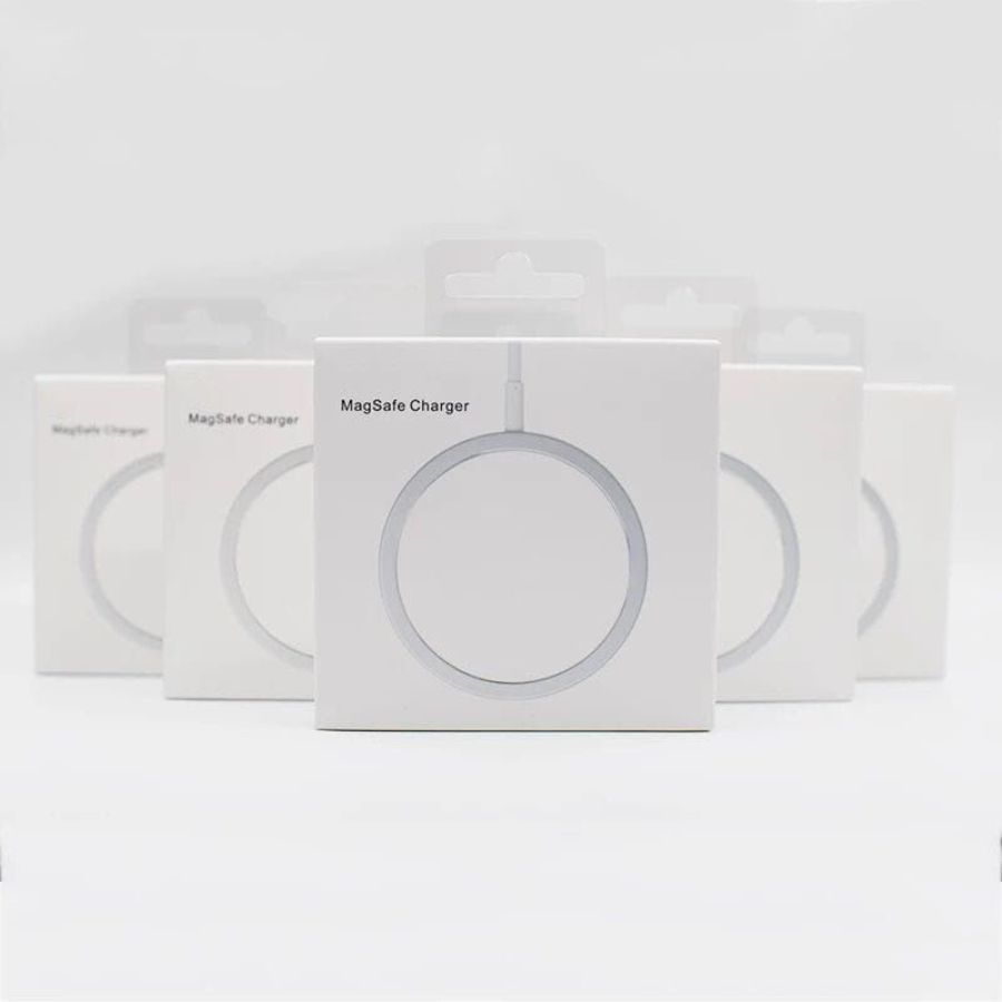 Carregador Magnético Cabo Indução Magsafe Para iPhone X 11 12 13 14 15 Xr Pro Max Mini Se Xs 8 Plus Tipo USB-C Type-C 15W Carrega Rápido