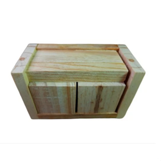 Calendário Permanente De Madeira Pinus Base Crua Para Pintar em Oferta na Shopee