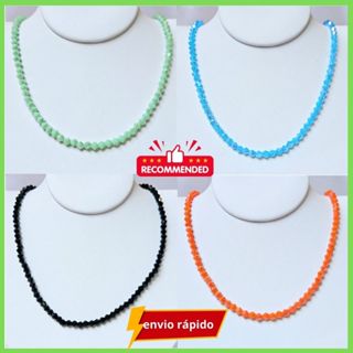 Choker Cristal Colorido - Cor Sólida | Elegante Colar Cristal com Design Exclusivo | Perfeito Presente para Fashionistas | Acessório de Moda de Alta Qualidade | Estilo Único para Elevar Seu Look