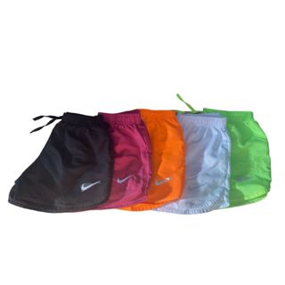 Kit 4 Shorts feminino dry fit logo refletivo, tecido em Tactel :) diversas cores