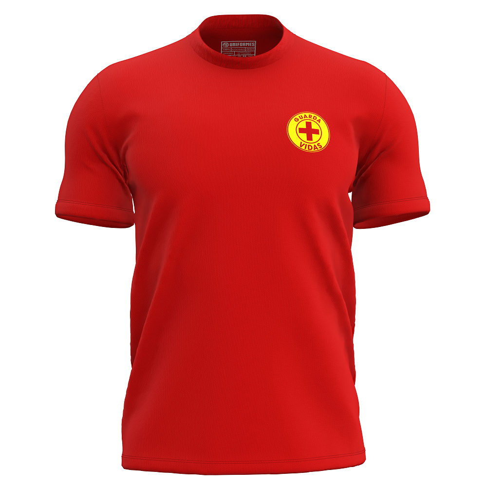 Camisa Camiseta Salva Vida Bombeiro T-shirt Guarda Vida Uv50