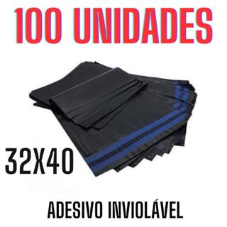 100 Unidades Envelope De Segurança 32x40 Aba Adesiva Embalagem Correio Ecommerce Saco Adesivado em Oferta na Shopee