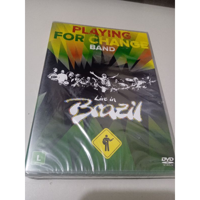 DVD playing for change band live in Brazil lacrado novo