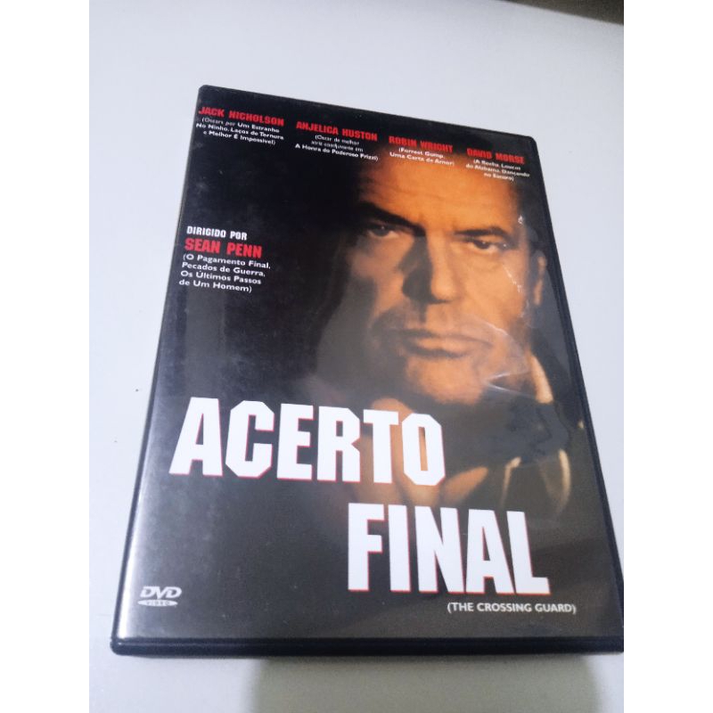 DVD filme acerto final ótimo estado mídia e capa