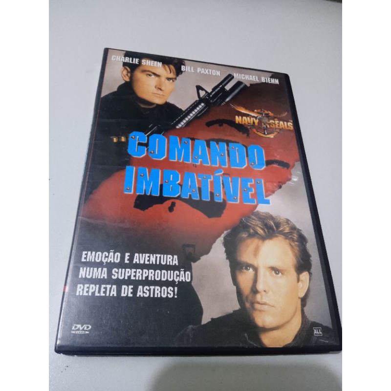 DVD filme comando imbatível ótimo estado mídia e capa
