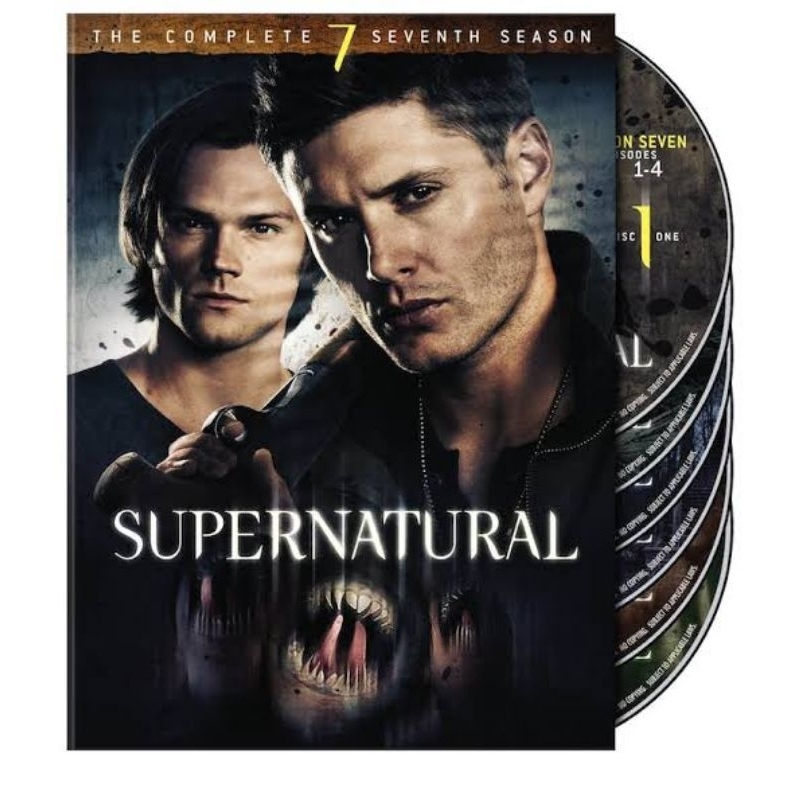 [IMPORTADO] DVD Box SUPERNATURAL Sétima Temporada 6 Discos ORIGINAL LACRADO