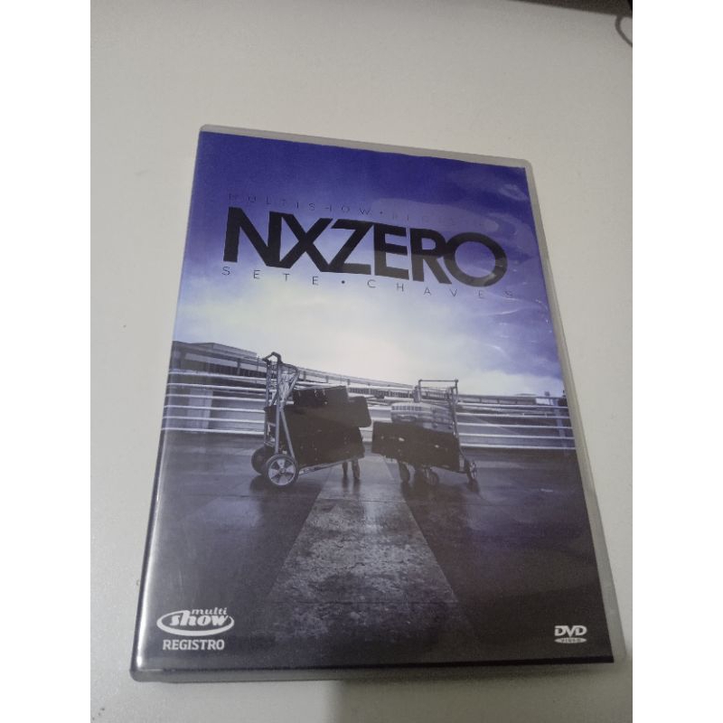 DVD NX zero sete chaves perfeito estado mídia e capa
