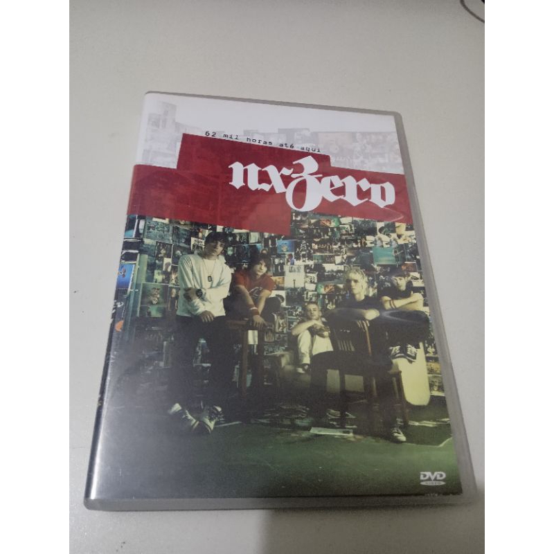 DVD NX zero 62 mil horas até aqui ótimo estado mídia e capa