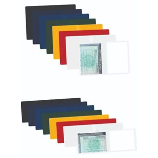 Porta Documento Carteirinha Despachante Lisa 200 unid Pvc em Oferta na Shopee