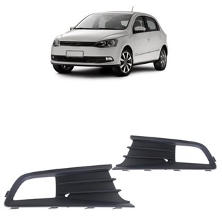 Moldura Grade Milha Gol G6 2012 2013 2014 2015 2016 Preto Com Furo Texturizado em Oferta na Shopee
