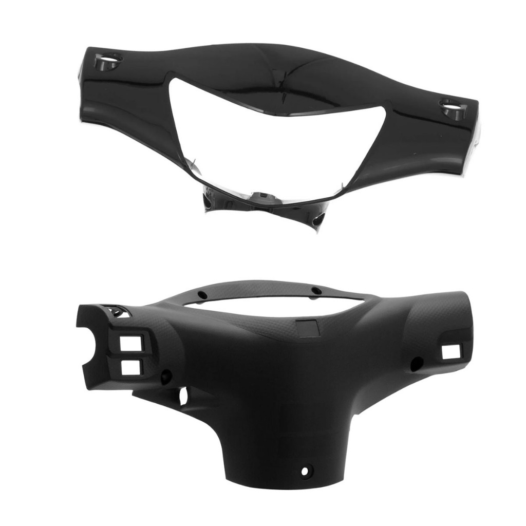 Kit Carenagem do Farol e Capa do Painel para Moto  BIZ 125 KS ES ano 2006 a 2008