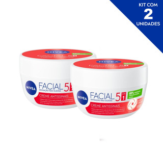 KIT NIVEA Creme Facial Antissinais 100g - 2 unidades