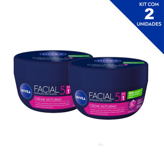 Kit NIVEA Creme Facial Noturno 100g - 2 unidades