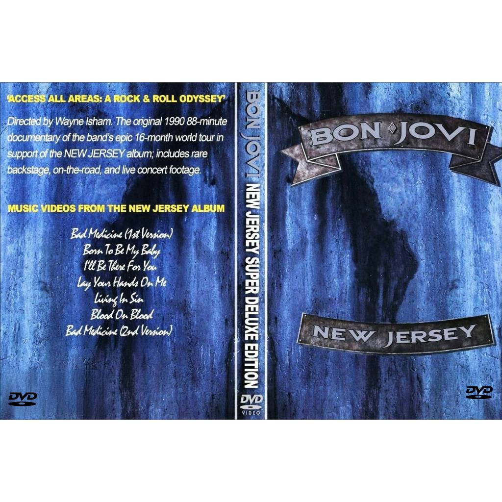 Bon Jovi - New Jersey Dvd
