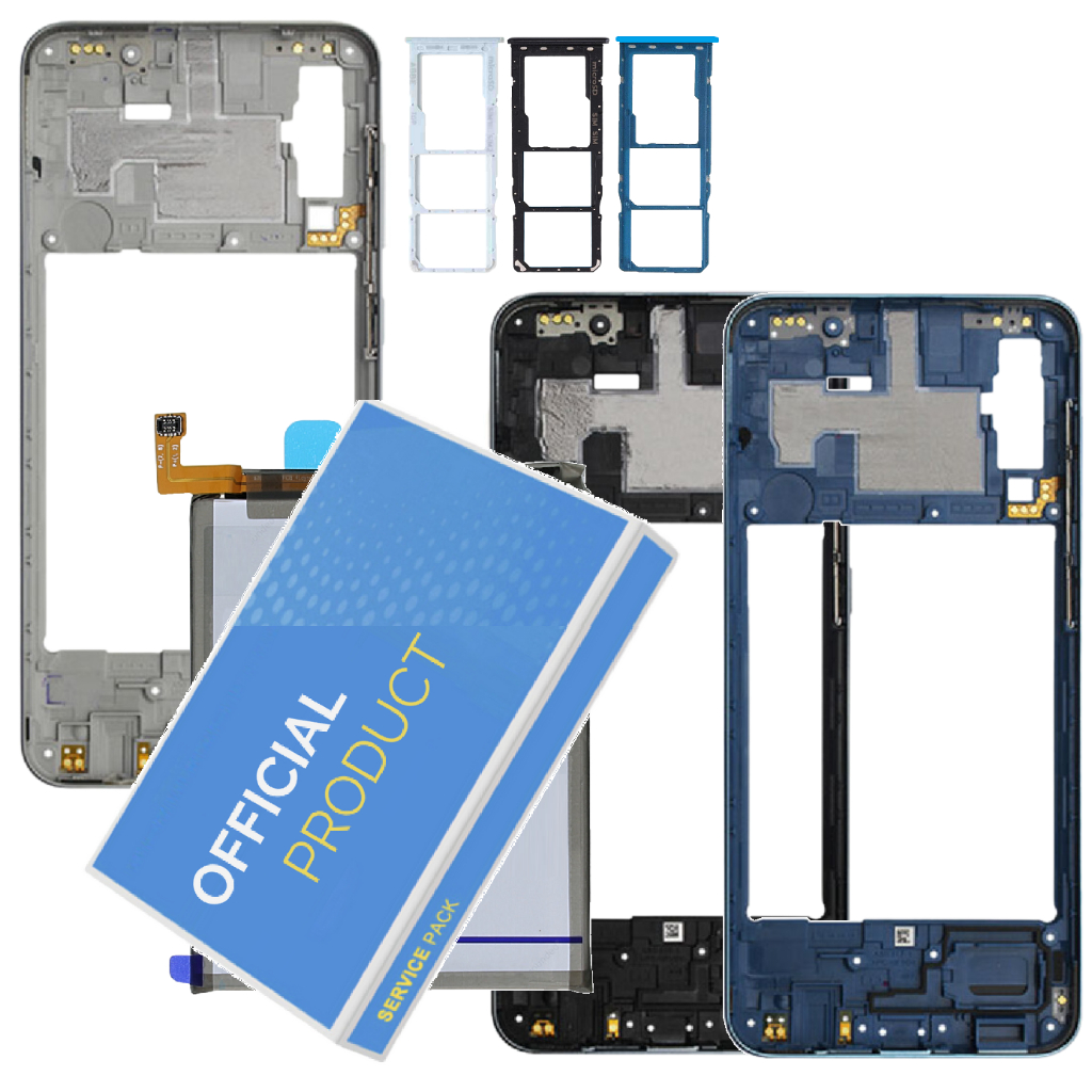 Aro + Botão Power Volume e Gaveta Chip + Battria Compatível Galaxy A70 + 1 Ano de Garantia!