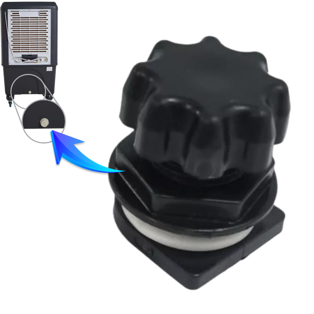 Kit Tampa Do Dreno Para Climatizador Portátil 45l 70l 100l