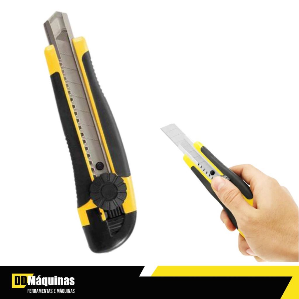 Estilete Emborrachado 18mm - Vonder