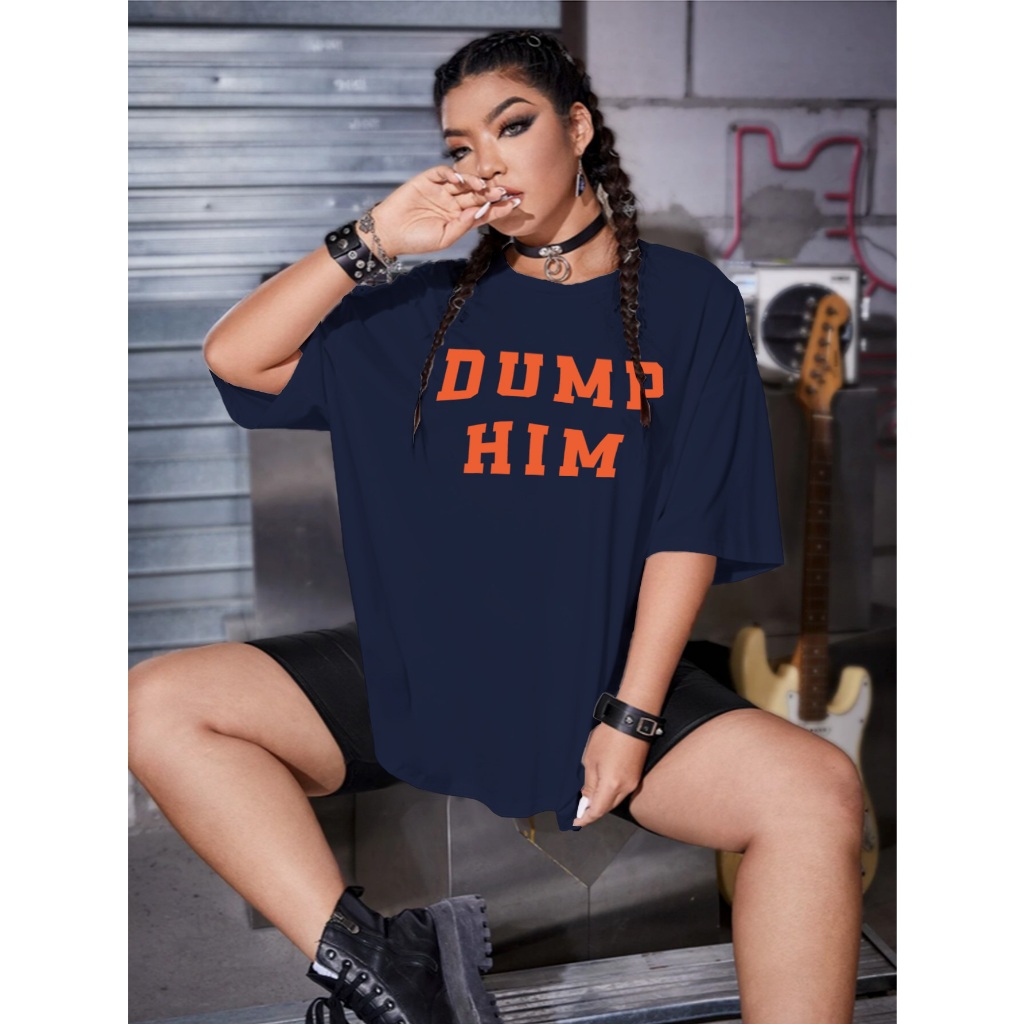 Blusa Oversized Feminina Larga Academia T Shirt Streetwear Skatista Camiseta Plus Size Camisa Confo