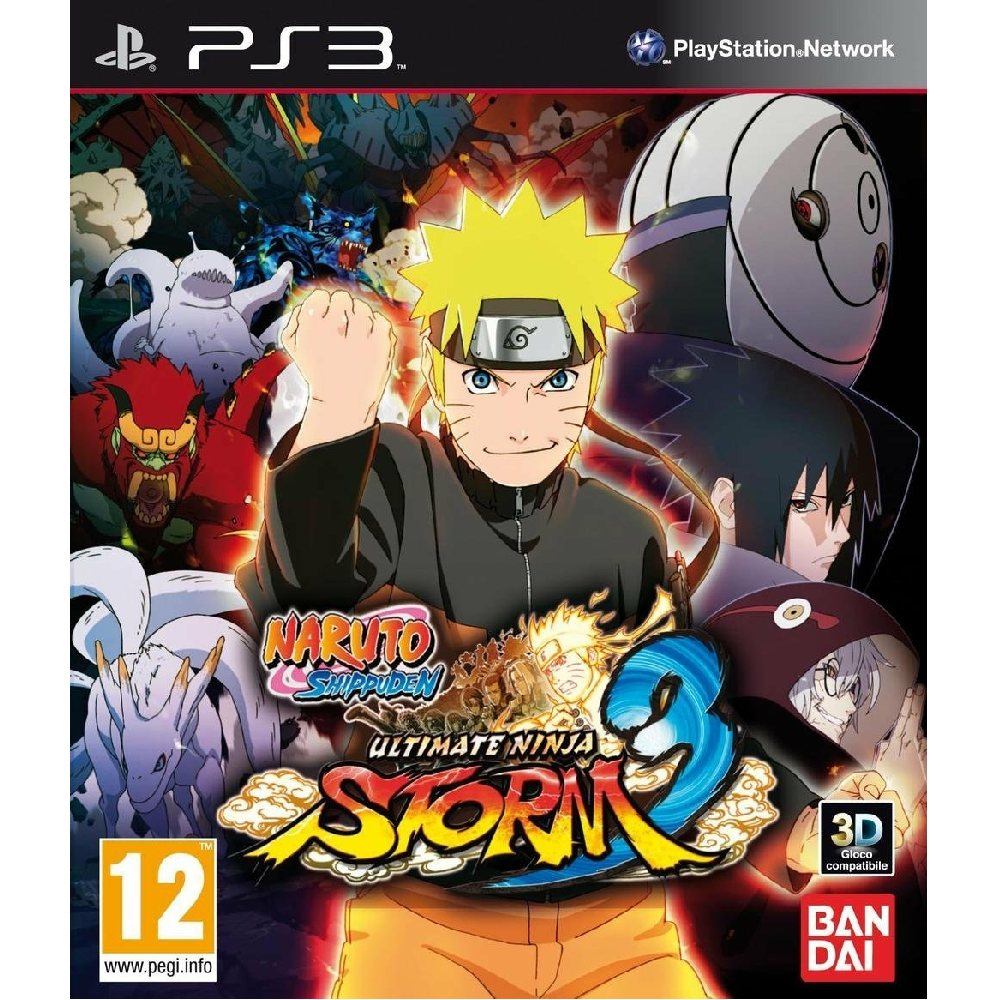 Jogo Naruto Shippuden - Ultimate Ninja Storm 3 - Usado - Ps3 - Midia Fisica