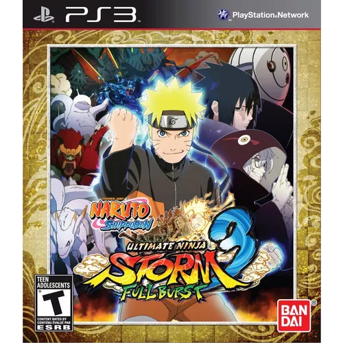 Jogo Naruto Shippuden - Ultimate Ninja Storm 3 - Full Burst - Usado - Ps3 - Midia Fisica