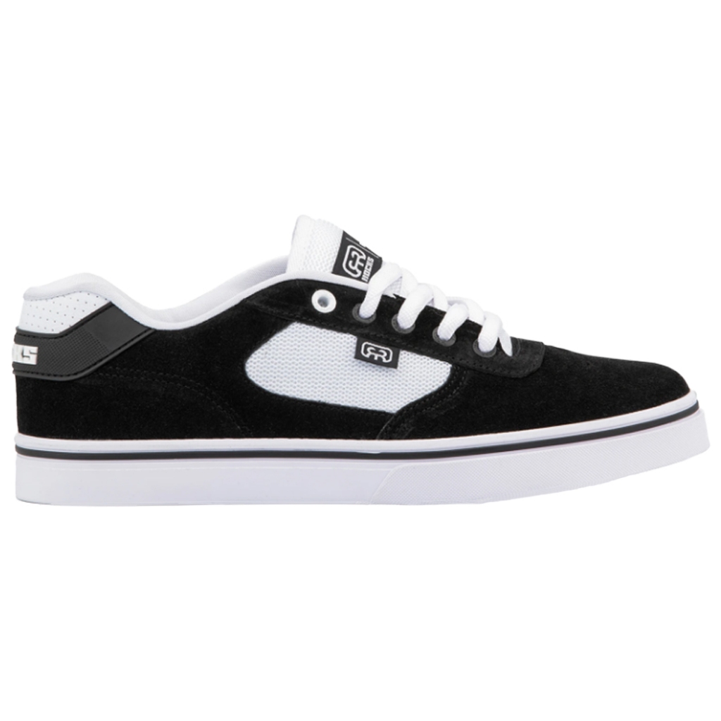Tênis Hocks Flat Lite Skate Original Masculino Feminino Branco Preto