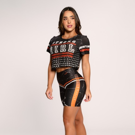Conjunto Fitness Feminino Cropped E Short Estampado Suplex Academia Estampas Variadas em Oferta na Shopee