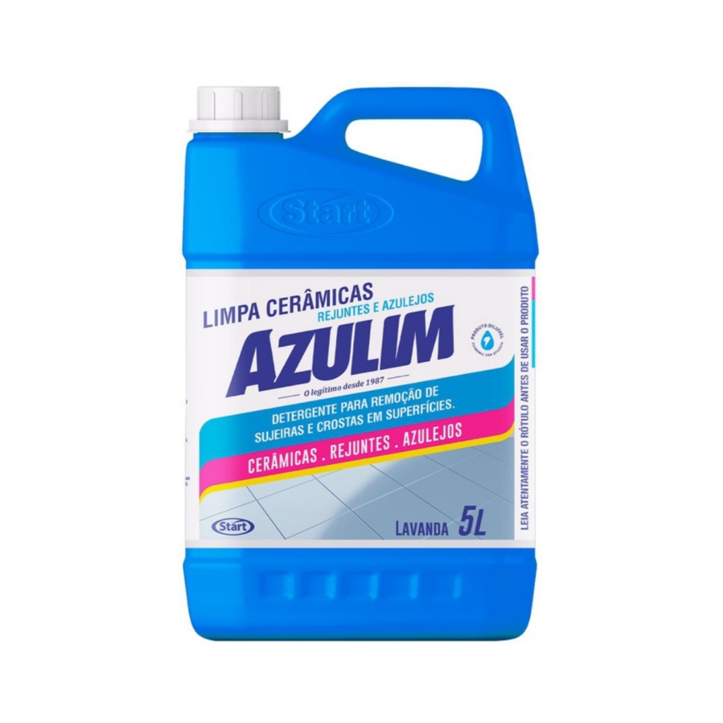 Limpa Azulejo Cerâmica Rejunte Azulim 5L Diluível Start