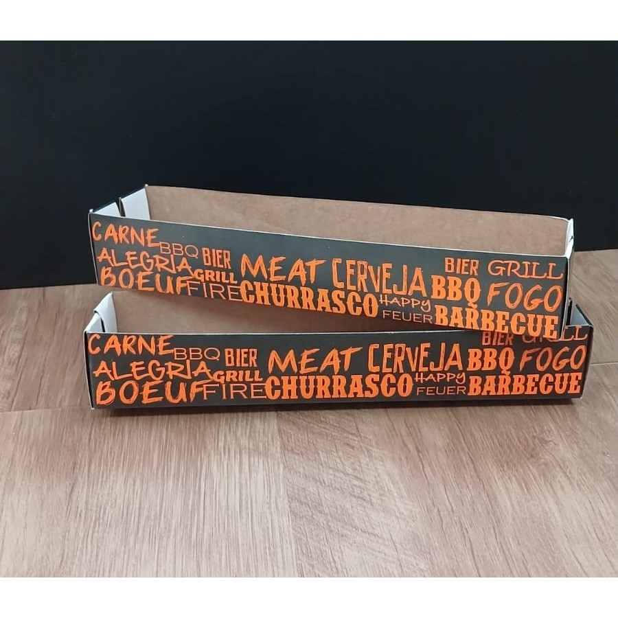 Caixa Embalagem p/Espetinhos