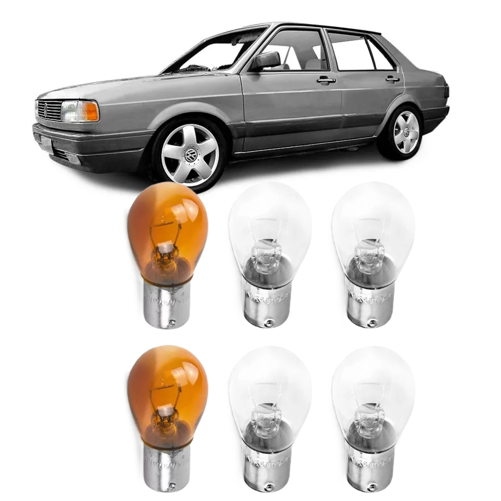 Jogo 6 Lampada Para Lanterna Voyage Quadrado 1985 86 A 1990 em Oferta na Shopee