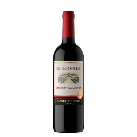 Vinho Tinto Meio Seco Cabernet Sauvignon Reservado 750 Ml - Concha y Toro