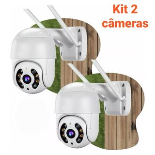 Kit 2 Câmeras De Segurança wi-fi externa À Prova D'água full hd yoosee icsee IP 360  - Bivolt