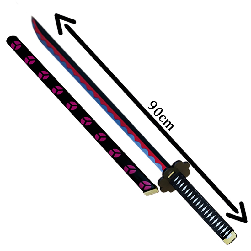 Espada / Katana Shusui Zoro One Piece em MDF Cosplay Decoração Treino