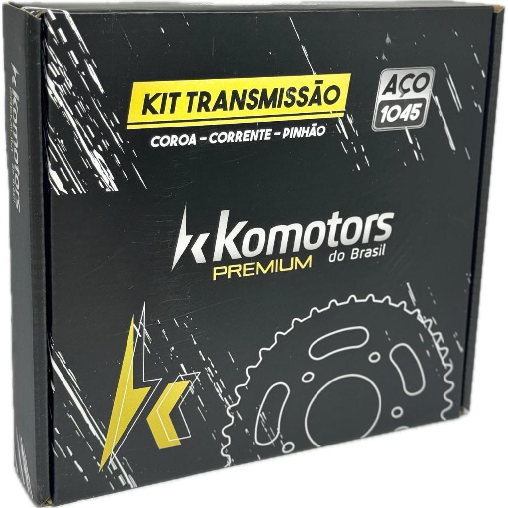 Kit Transmissão Relação Cg150 Titan 150 2004 Ate 2015 Fan 2009 Ate 2015